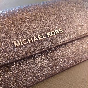 Silver Glitter Michael Kors Wallet